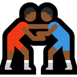 摔跤手,5型emoji素材一 160x160像素