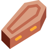 棺材emoji素材一 160x160像素