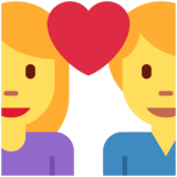 情侣:女人,男人emoji素材一 160x160像素