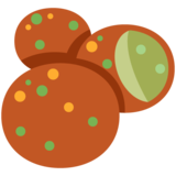 炸豆丸子emoji素材一 160x160像素