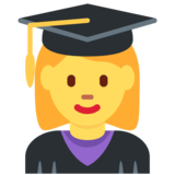 女学生emoji素材一 160x160像素