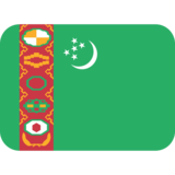 国旗：土库曼斯坦emoji素材一 160x160像素