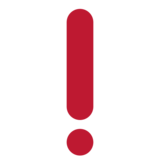 感叹号emoji素材一 160x160像素