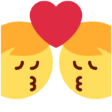 吻:伙计,伙计emoji素材一 160x160像素