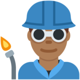 工厂男人：中深色肤色emoji素材一 160x160像素