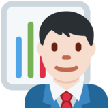 男职员:浅肤色emoji素材一 160x160像素