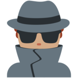 男侦探:中等肤色emoji素材一 160x160像素