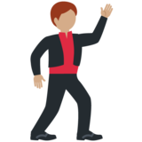 男子舞蹈:中等肤色emoji素材一 160x160像素