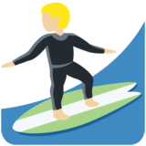 男子冲浪:中浅肤色emoji素材一 160x160像素