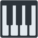 音乐键盘emoji素材一 160x160像素