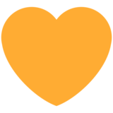 橙心emoji素材一 160x160像素