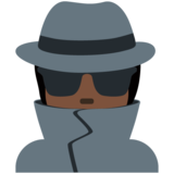 探员:深色肤色emoji素材一 160x160像素