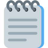 螺旋式记事本emoji素材一 160x160像素