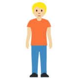 站立者:中浅肤色emoji素材一 160x160像素