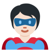 超级英雄:浅肤色emoji素材一 160x160像素