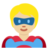 超级英雄:中浅肤色emoji素材一 160x160像素