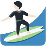 个人冲浪:浅肤色emoji素材一 160x160像素
