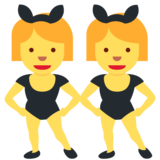 有兔子耳朵的女人emoji素材一 160x160像素