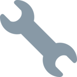 扳手emoji素材一 160x160像素