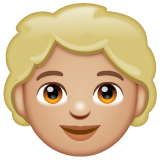 儿童:中浅肤色emoji素材一 160x160像素