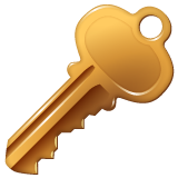 钥匙emoji素材一 160x160像素