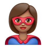 超级英雄:中等肤色emoji素材一 160x160像素