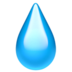 苹果系统里的水滴emoji表情