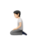 苹果系统里的下跪者:浅肤色emoji表情