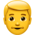 苹果系统里的男人emoji表情