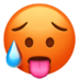 苹果系统里的通红的脸emoji表情