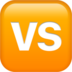 苹果系统里的vs按钮emoji表情