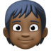 Facebook上的人物：深色肤色emoji表情