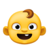 Facebook上的婴儿emoji表情