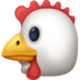 Facebook上的鸡肉emoji表情