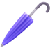 Facebook上的关闭的雨伞emoji表情