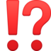 Facebook上的感叹号问号emoji表情