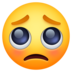 Facebook上的祈求脸emoji表情