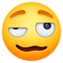 Facebook上的不清醒的脸emoji表情