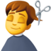 Facebook上的男人理发emoji表情