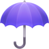 Facebook上的雨伞emoji表情