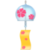 Facebook上的风铃emoji表情