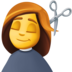 Facebook上的理发的女人emoji表情