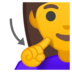 安卓系统里的聋女人emoji表情