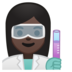 安卓系统里的女科学家:深色肤色emoji表情