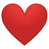 安卓系统里的红心emoji表情