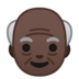 安卓系统里的老人：深色肤色emoji表情