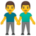 安卓系统里的手牵手的人emoji表情