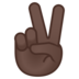 安卓系统里的胜利之手：深色肤色emoji表情