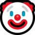 Windows系统里的小丑脸emoji表情