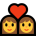 Windows系统里的情侣：女人，女人emoji表情